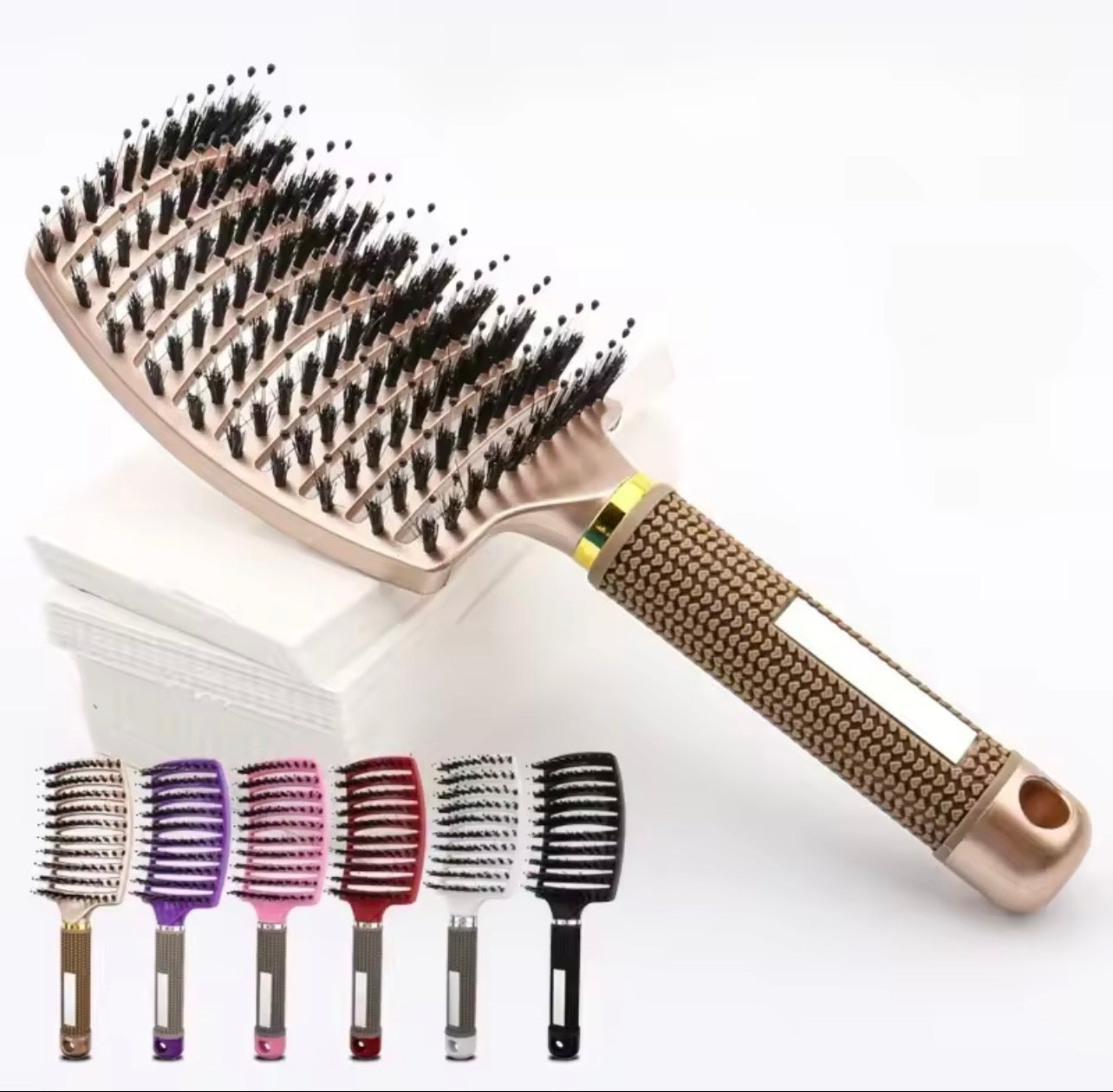 ✨ La Brosse Magique Démêlante – L’Art du Soin Capillaire par Excellence