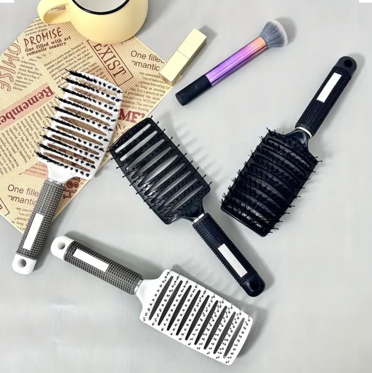 Brosse Magique Luxury Beauty Style – Démêlante & Massante
